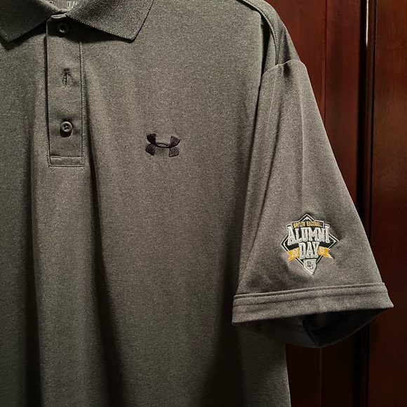 Baylor Baseball Alumni Day Under Armour Heat Gear Polo Shirt Men’s XL - Picture 4 of 6